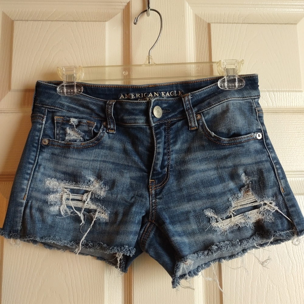 American eagle denim shorts